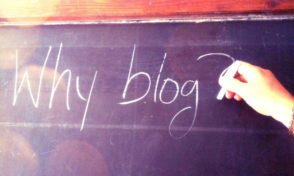 Pourquoi le blog
