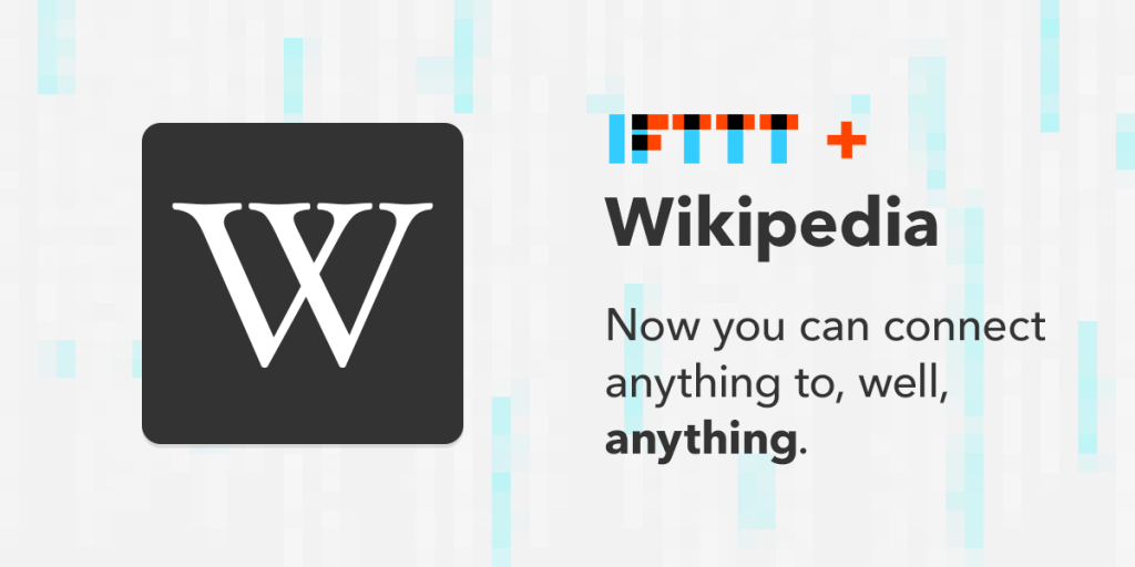 Wikipédia sur IFTTT