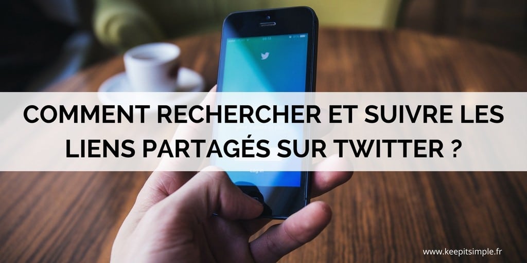 Rechercher des liens URL partagés sur Twitter avec l'opérateur url: