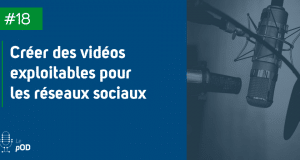 Vignette de l'épisode 18 du pOD, le podcast qui décortique les problématiques des médias sociaux avec une dose de stratégie, proposé par l’agence Ouest Digital