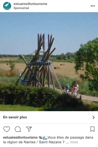 Exemple d'une vidéo en format paysage adapté au format carré