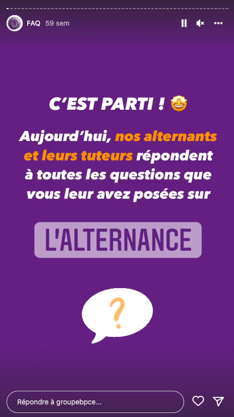 Exemple de Story FAQ