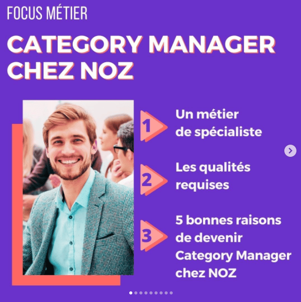 Exemple de publication Focus Metier