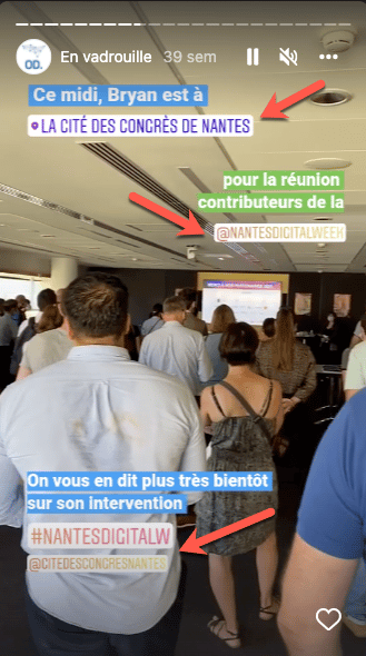 Exemples de story Instagram Marque Employeur